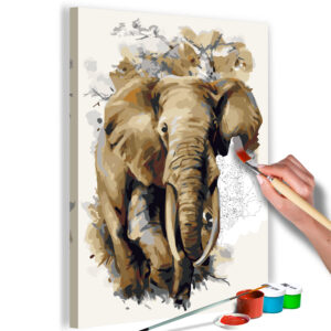 Doe-het-zelf op canvas schilderen - Beautiful Giant