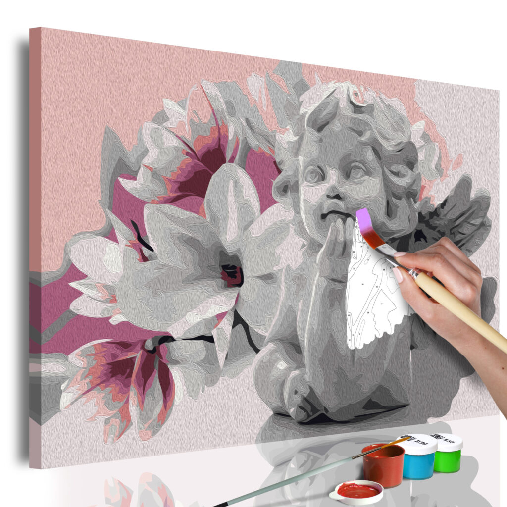 Doe-het-zelf op canvas schilderen - Angel's Dreams