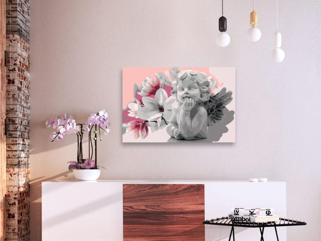 Doe-het-zelf op canvas schilderen - Angel's Dreams - Afbeelding 2