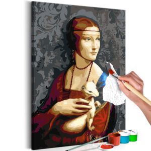 Doe-het-zelf op canvas schilderen - Famous Portrait
