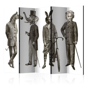 Vouwscherm - Elegant Zoo II [Room Dividers]