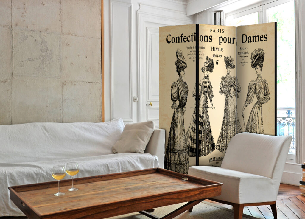 Vouwscherm - Confections pour Dames [Room Dividers] - Afbeelding 2