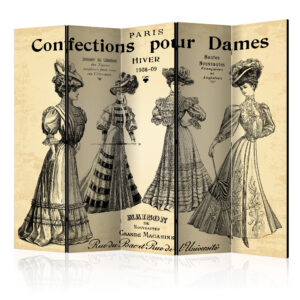 Vouwscherm - Confections pour Dames II [Room Dividers]
