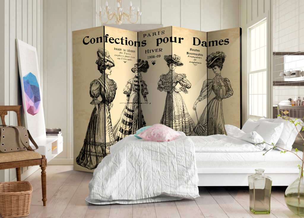 Vouwscherm - Confections pour Dames II [Room Dividers] - Afbeelding 2