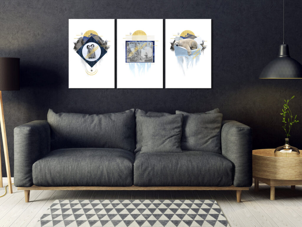 Schilderij - Antarctica (Collection) - Afbeelding 2