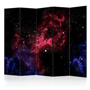 Vouwscherm - space - stars II [Room Dividers]