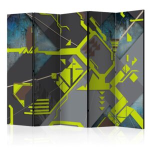 Vouwscherm - Dynamic paths II [Room Dividers]