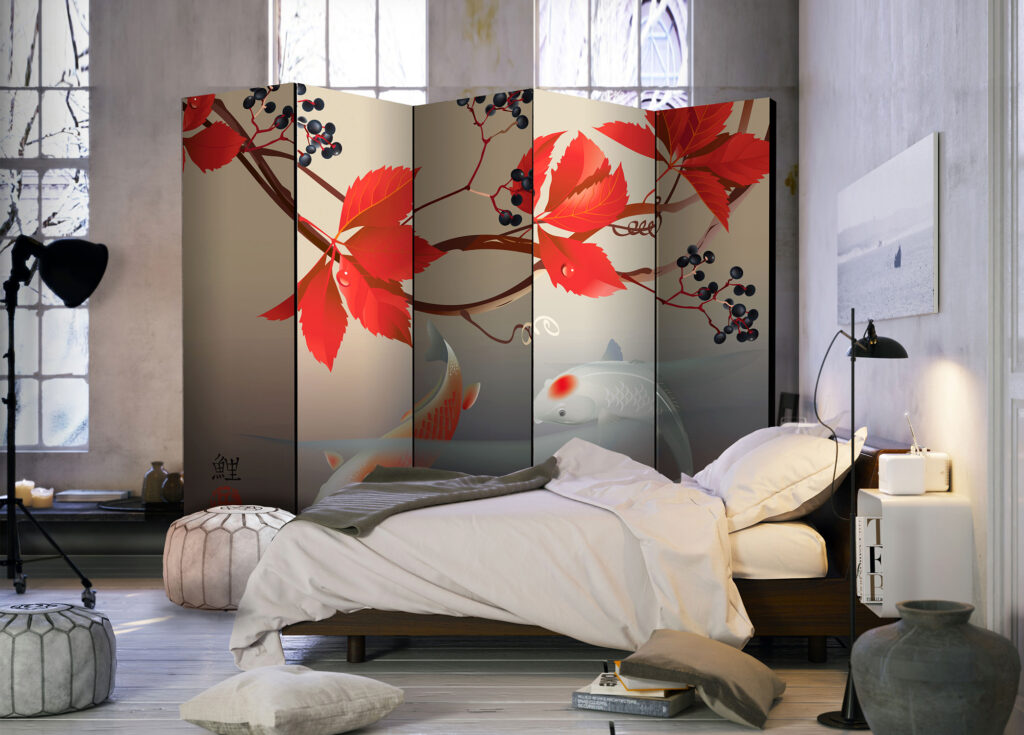 Vouwscherm - Happy Fish II [Room Dividers] - Afbeelding 2