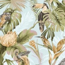 Vinyl op vlies behang 22007 Amazonia Cristiana Masi