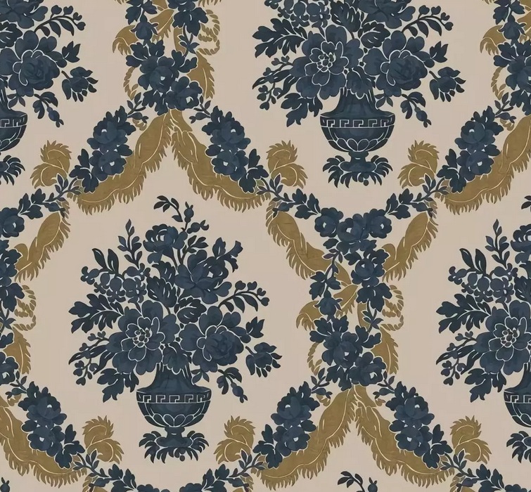 Vinyl op vlies behang 23629 Damaschi Cristiana Masi