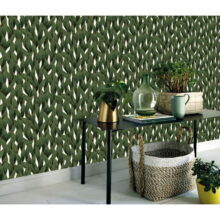 Vlies behang bladeren 10104-07 Erismann