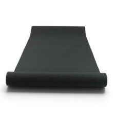 Vinyl op vlies behang effen zwart 68236 Noordwand