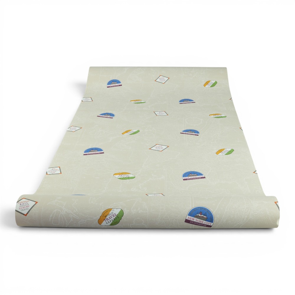 Vinyl behang BV6893 Bon Voyage